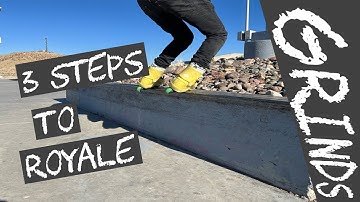 HOW TO GRIND // 3 EASY STEPS // ROYALE GRINDS - AGGRESSIVE INLINE SKATING