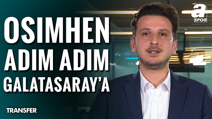 Emre Kaplan: "Galatasaray, Victor Osimhen İle 4 Yıllık Bir Sözleşme Yapmayı Planlıyor" / A Spor