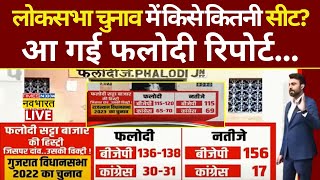 Rajasthan Phalodi Betting Market Report LIVE : फालोदी रिपोर्ट में Modi 400 पार ? Latest Updates