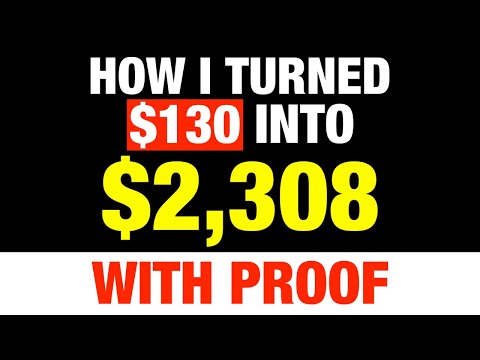 How I Turned $130 Into $2,308 With Affiliate Marketing (Direct Linking Without Clickmagick)