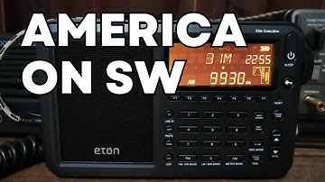 📻 Shortwave Band Scan: Only the Americas | On Eton Elite Executive in Johannesburg, South Africa