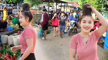 BẮT GẶP CÔ DÂU 16 TUỔI DÂN TỘC THÁI ĐEN Ở CHỢ  PHIÊN CHIỀNG KHOANG SƠN LA