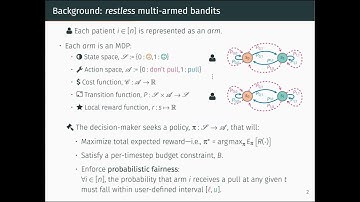 KDD 2023 - Planning to Fairly Allocate: Probabilistic Fairness in the Restless Bandit Setting