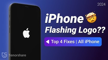 iPhone Flashing Apple Logo? 3 Way Fix! -  2024 | iOS 18/17/16