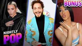 Gagging Kim, Beer Pong Post & Cardi's Bulb Beauty | Nightly Pop | E!
