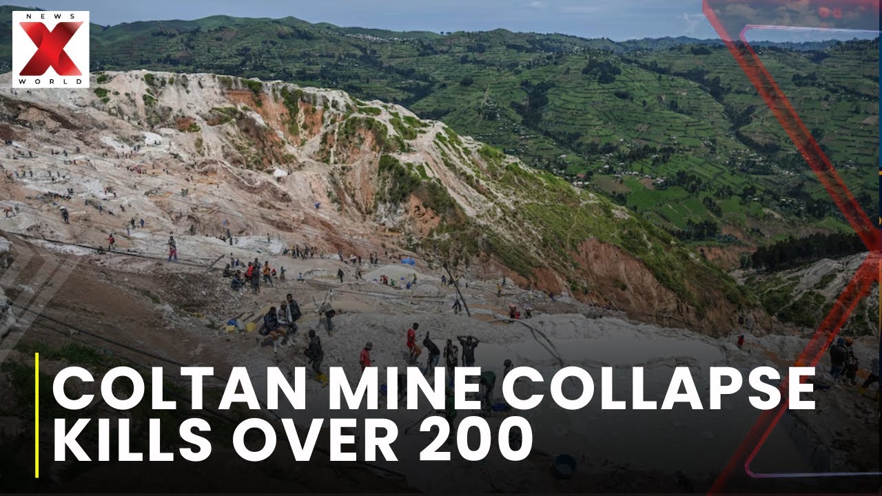 More than 200 killed as coltan mine collapses in eastern Congo | NewsX World