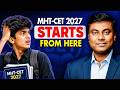 MHT-CET 2027 Start Karna Hai? Watch This First! | Complete Roadmap for Beginners #mhtcet