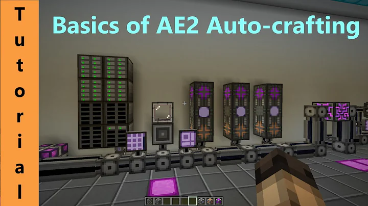 Syn's Shorts - Basics of AE2 Auto-crafting - AE2 (1.12.2)