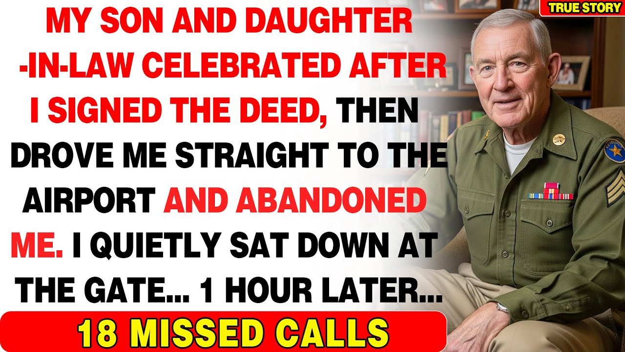My Son and Daughter-In-Law Left Me At The Airport After 'Getting' My House — But The Deed I Signed..