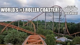 World's Best Steel Roller Coaster! Expedition GeForce 360 Degree POV! Holiday Park Germany