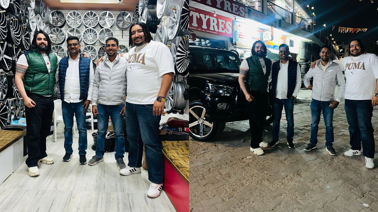 2 lakh laga Diya || 22 Inch Alloys Scorpio || Rasta bloack police 👮 Barricading || part 1