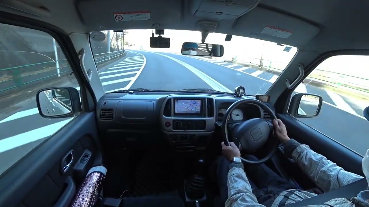 市中走行 (11) エブリイワゴンスポーツ