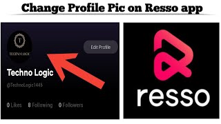 How to Change Profile picture on Resso app | Update profile pic on Resso | Techno Logic | 2021