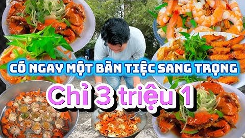 Món ăn ngon đãi tiệc: Bàn Tiệc 3 Triệu 1 Sang Như Nhà Hàng 5 Sao – Ăn Là Ghiền Từ Gỏi Tới Lẩu! 😋