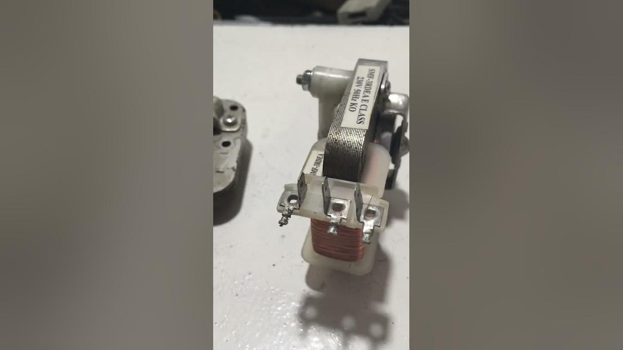 Вентилятор микроволновки подключение, замена. - YouTube