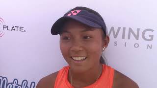 Abigail Haile of Culver City Olivia De Los Reyes of Orlando on Winning USTA Girls 16s Doubles Crown