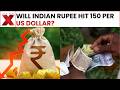 Rupee at 150? The "Black Swan" Scenario Facing the Indian Economy in 2026 | NewsX