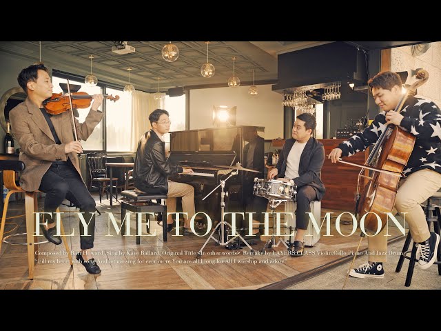 Fly Me To The Moon [Squid Game OST🦑] (Violin+Cello+Piano+Jazz Drum)⠀ class=