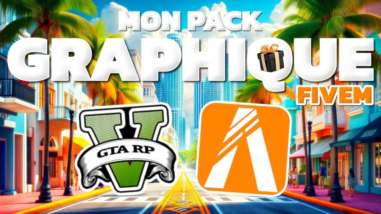 MON PACK GRAPHIQUE (GRATUIT) + OPTI FIVEM et REGLAGES - YouTube