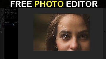 Free Photo Editor Adobe Photoshop Express PC Tutorial