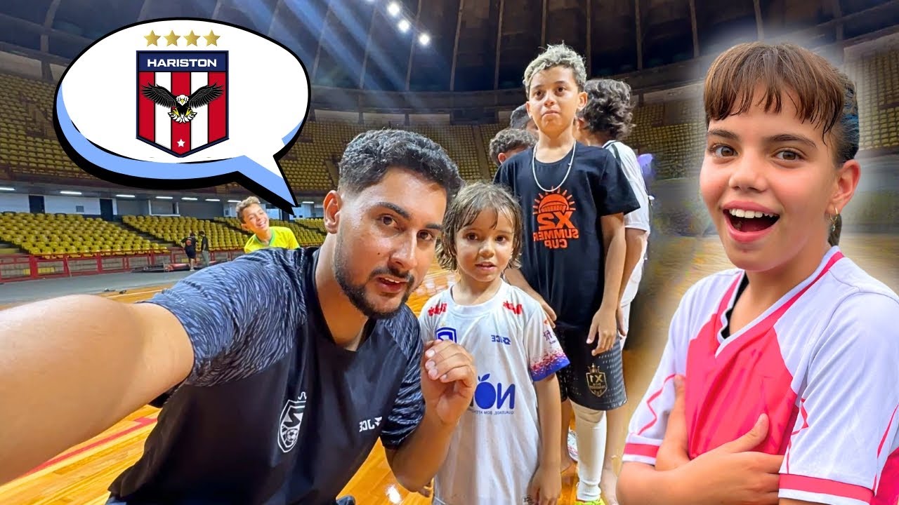 CHAMEI O MINI KAUÃ E TAYLA PRA JOGAR NO MEU NOVO TIME