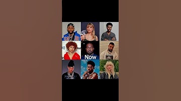 THEN VS NOW RAPPERS #xxxtentacion #hiphop #rip