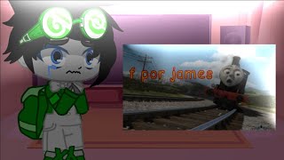 Thomas Y Sus Amigos Antes Del Accidente De Jamesreacciona A Runaway James Crash Read Desc