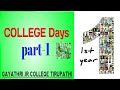 College days part 1 pragnan pillipilli pragnan