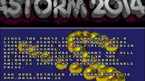 Datastorm 2014 Invitation (Megadrive) by Genesis Project