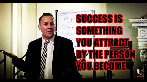 Success Is Something You Attract By The Person You Become - Darren Jacklin