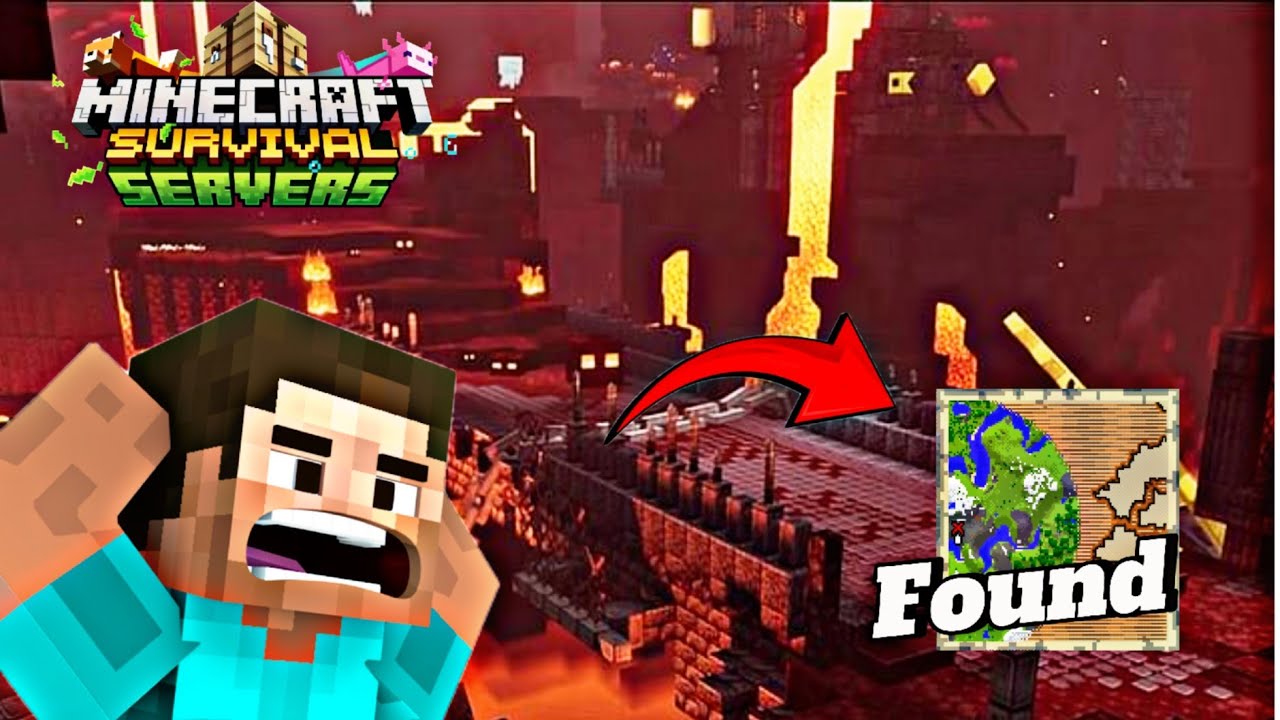 I Found Treasure map in Nather (#minecraft Day 24 ) - YouTube