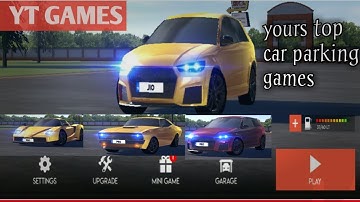 Top Car Parking  Games //offline