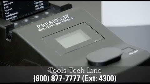 Presidium® Refractive Index Meter