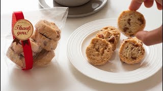 夏のクッキー缶作り#1 バターを使わずに作るアイスボックスクッキーのレシピ Icebox cookies｜HidaMari Cooking