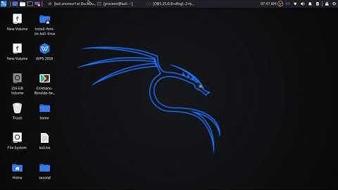 ETHICAL HACKING AND PENETRATION TESTING 6(Anonymous 1st Part) How to be Anonymous in kali 2020.2 ?