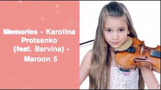 Memories-Karolina protsenko(feat.Barvina)-Maroon5 Resimi