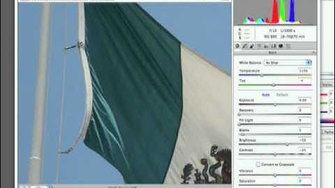 Camera Raw Interface