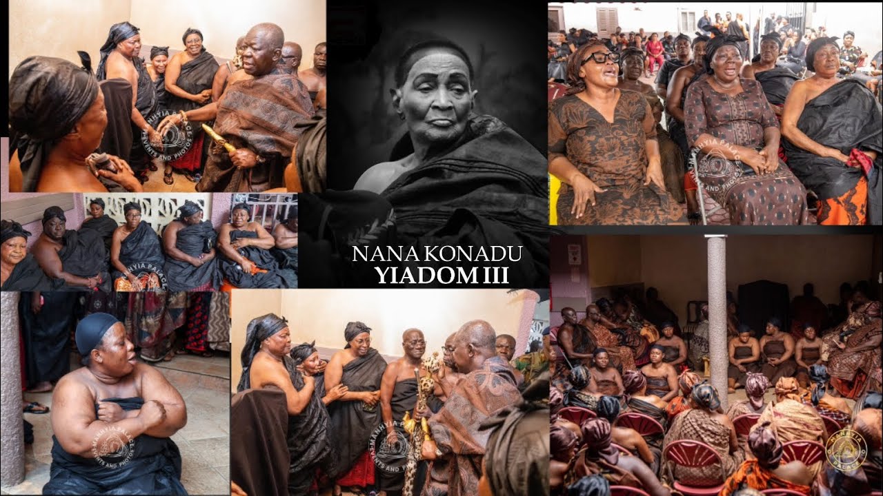 Sad 😭💔✌️Queenmothers Joined Nana Asantehemaa’s Church to mourns Nana Konadu yiadom III Asantehemaa
