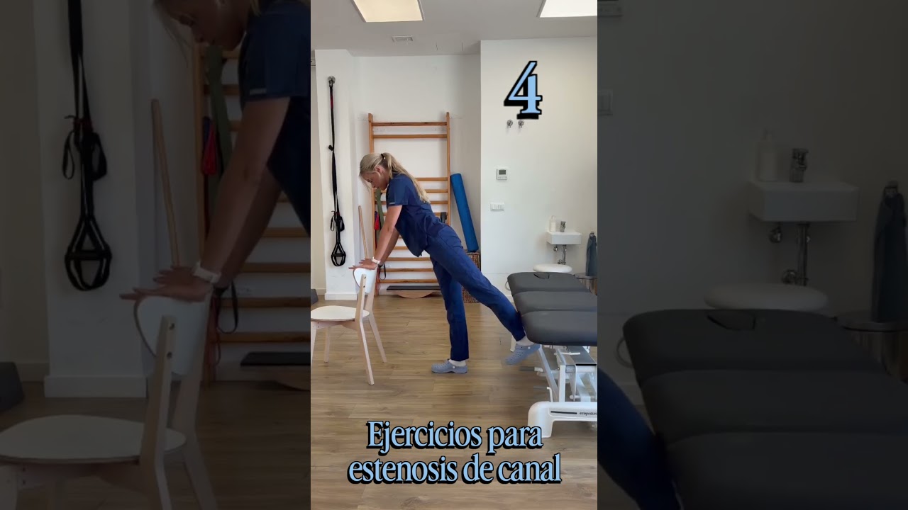Propuesta de ejercicios para un paciente con estenosis de canal lumbar. #osteon #fisioterapia