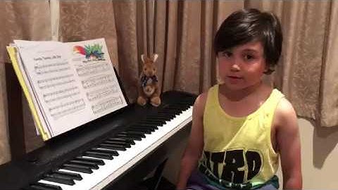 Bastien piano basics level 1-Sing, Bird, Sing