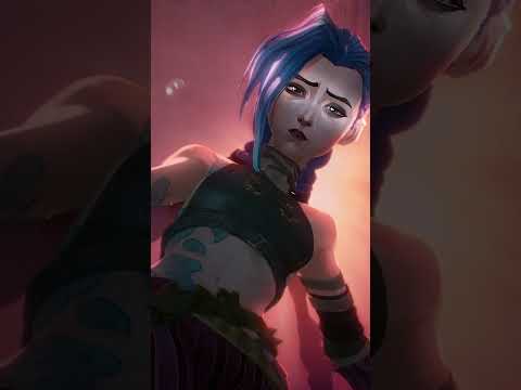 Jinx embraces her