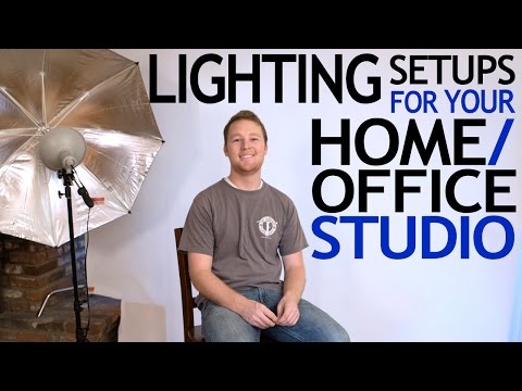 5 Lighting Setups for Your Home or Office Studio