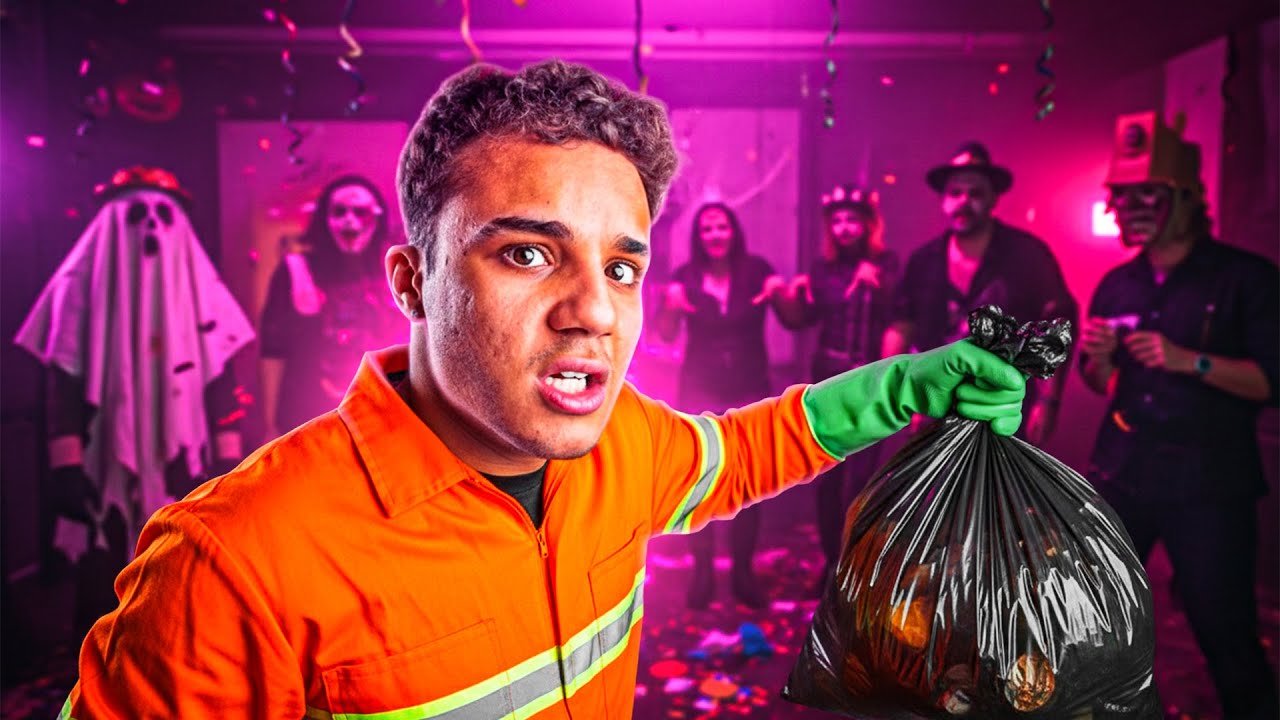 Fui Pra Festa Hallowen De Lixeiro