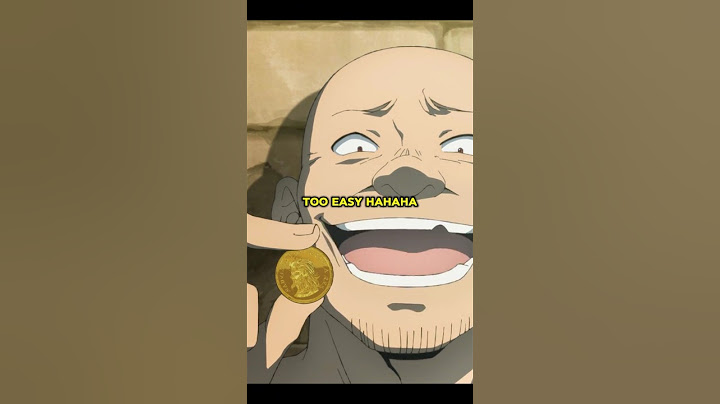 He didn't realize I had gold in my hands😳#anime