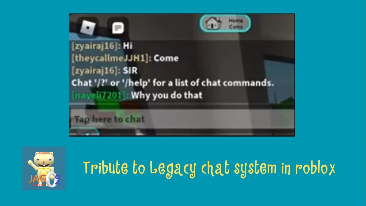 Tribute To Legacy Chat System In Roblox YouTube 