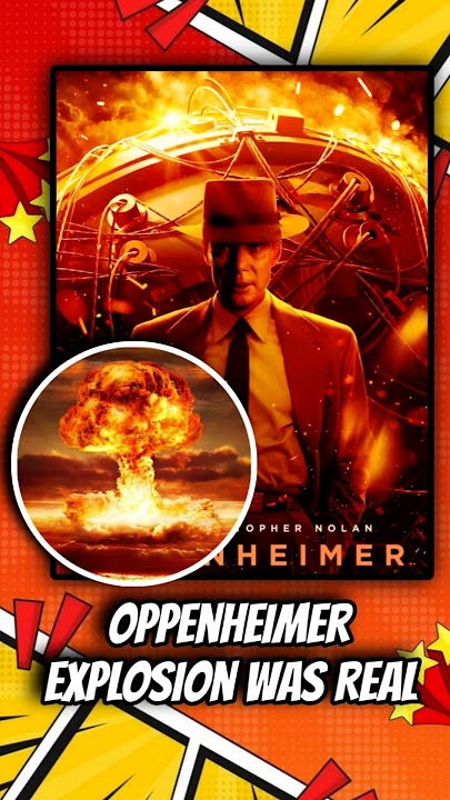 Oppenheimer Explosion Was Real #shorts #openheimer #HollywoodFacts #USTrivia #HollywoodHistory