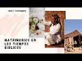 Matrimonios en los tiempos biblicos