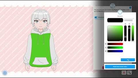 How To Save Live2D Vtuber Model Custom Color As Toggle In Vtube Studio