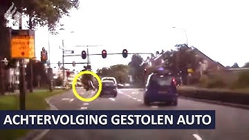 Politie Dienst Infrastructuur | Achtervolging door Dordrecht | Gestolen auto | ANPR