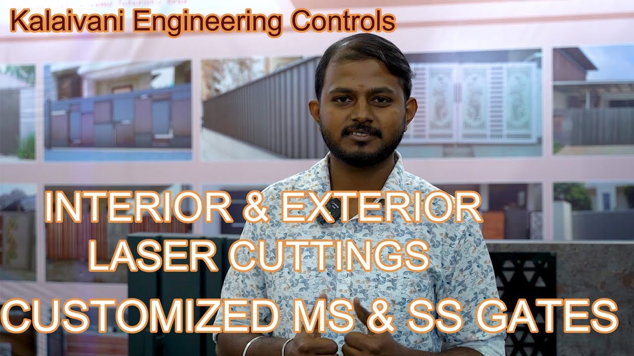 Stainless Steel Gates | HPL Sheet Gates | MS Gates Fabrication Work | Laser Cutting Service |Welding